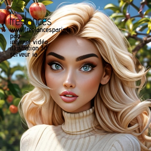 Pao mise en page internet vidéo illustration 3d serveur IA générative AI freelance paris studio de création magazines 5UR2BL71